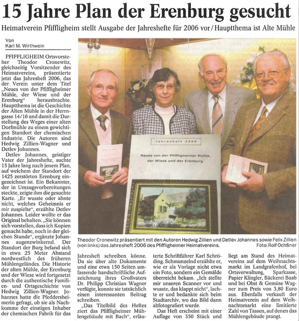 15 Jahre Plan der Erenburg gesucht