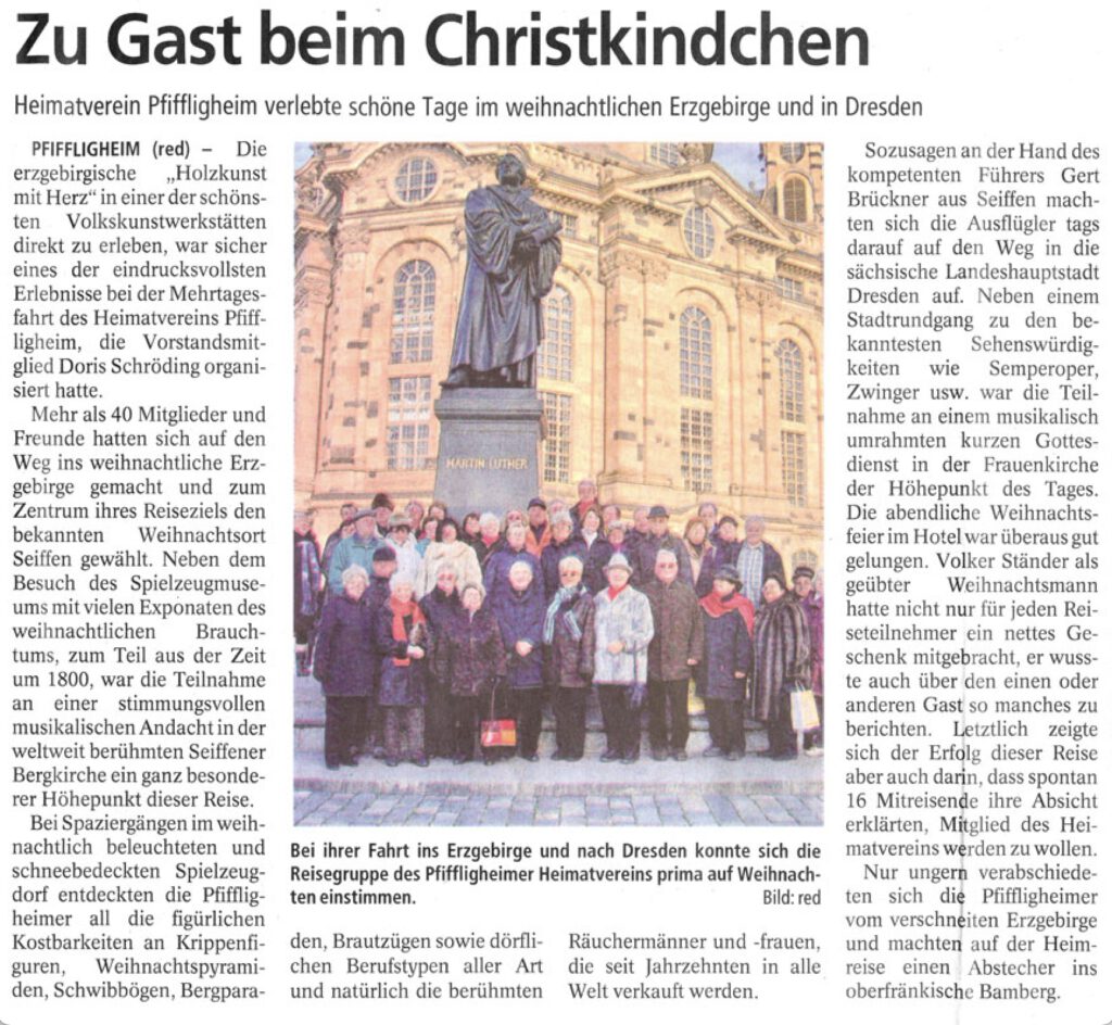 Zu Gast beim Christkindchen