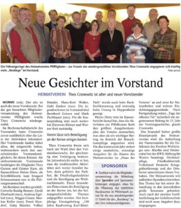 Neue Gesichter im Vorstand