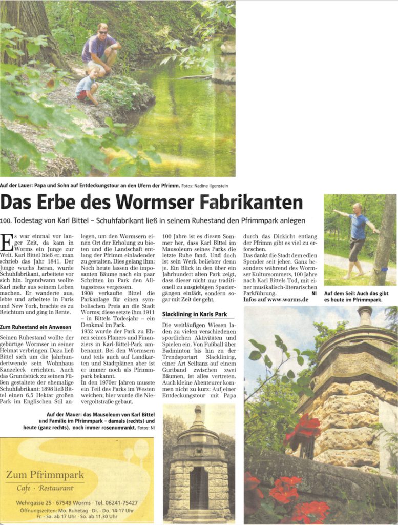 Das Erbe des Wormser Fabrikanten