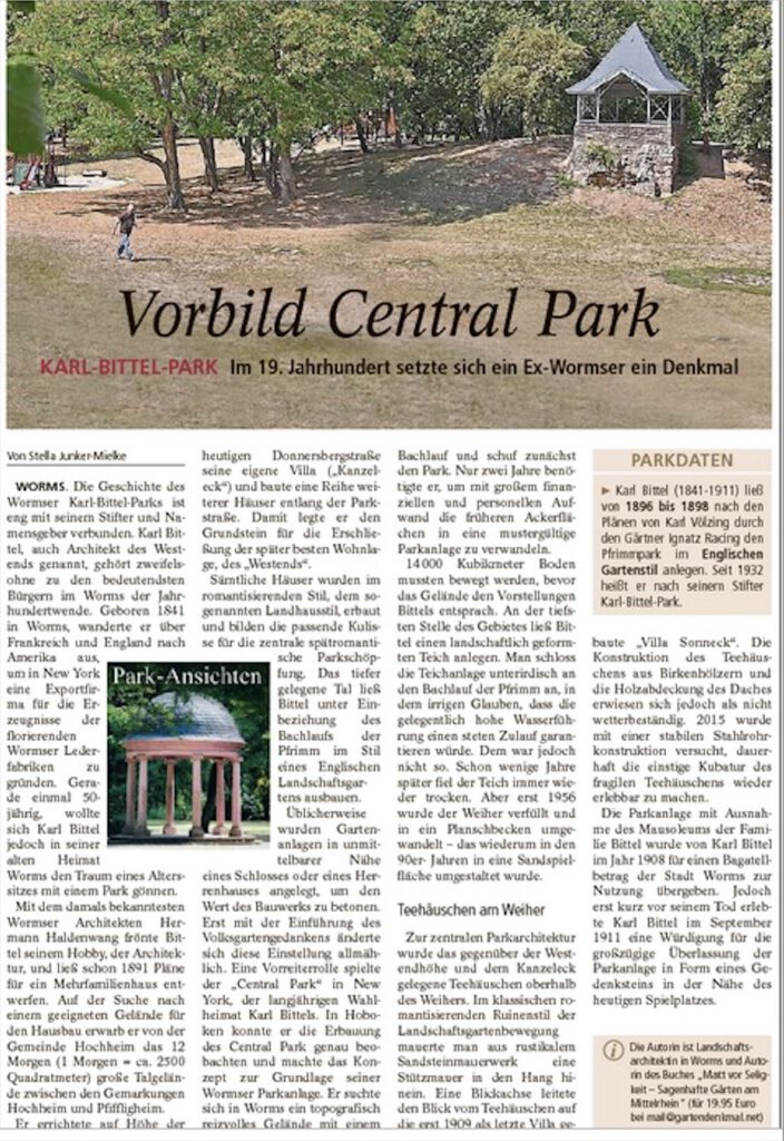 Vorbild Central Park